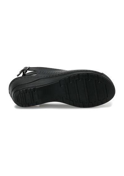 Polaris 167248.z6fx Comfort Kadın Sandalet siyah