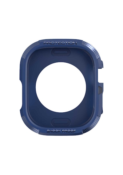 Watch Ultra 49mm Silikon Tpu Kasa Koruyucu Sbt Watch Gard 17 - Siyah