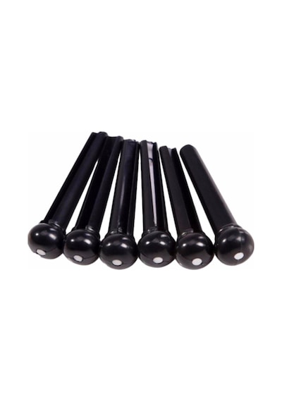 Raymond Joes Ms021B6 Akustik Gitar Pimi 6 Lı Set Siyah