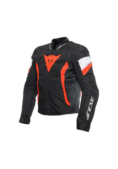 Dainese Daınese Ceket/avro 5 Tex Jacket Black/red-fluo/whıte