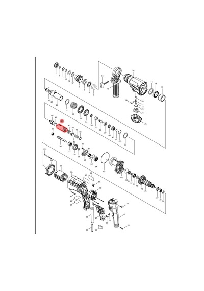 Makita MT870 Silindir Ürün Kodu 310345-1