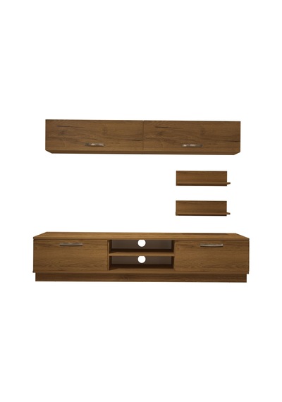 Decoraktiv Eko 5b Mdf Dvd Tv Ünitesi Tv Sehpası - Naturel Pera