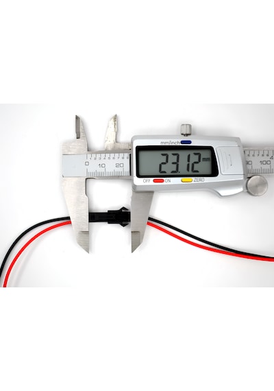 2 Pin 20cm Kablolu Jst Led Konnektör Elektrik Soketi