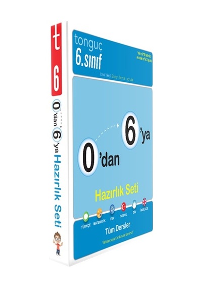 Tonguç 0 Dan 6 Ya Konu Anlatımlı Soru Bankası Seti