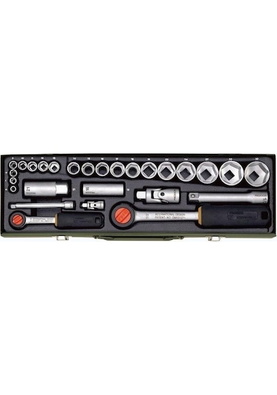 Proxxon 1/4''&1/2'' 27 Parçalı Lokma Takımı