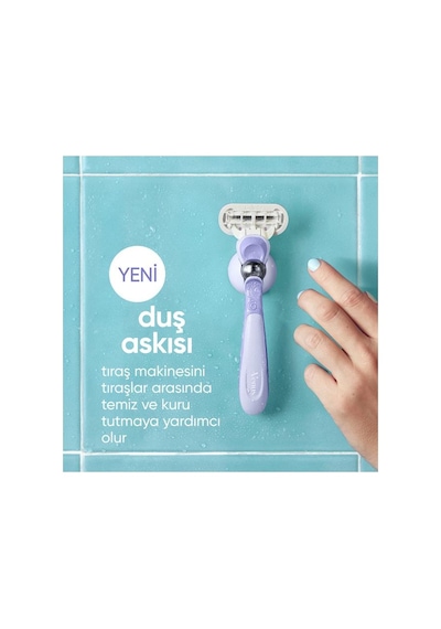 Gillette Venus Extra Smooth Kadın Bıçakları, 3 Yedek Kartuş