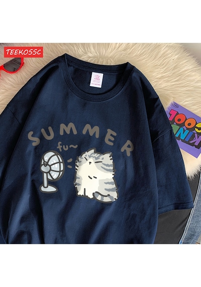 Noıssey Urban Pop Graphic Kadın Tişört Koleksiyonukod 5235 Lacivert