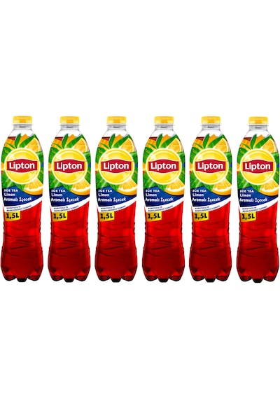 Lipton Soğuk Çay Limon 1,5 Lt X 6 Adet