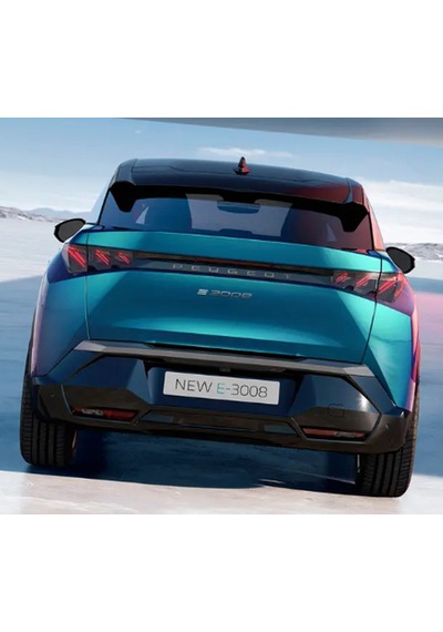 Dk Tuning Peugeot Yeni 3008 Bagaj 3m 3d Koyu Gri Abs Yazı Logo