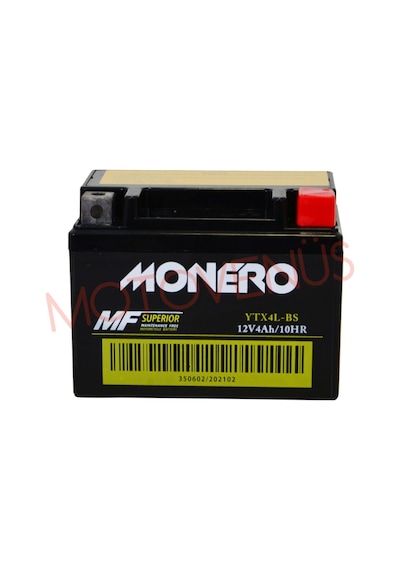 Ytx4l - Bs - Bws 100 - Sfc 113 70 85 Monero Akü Ctr