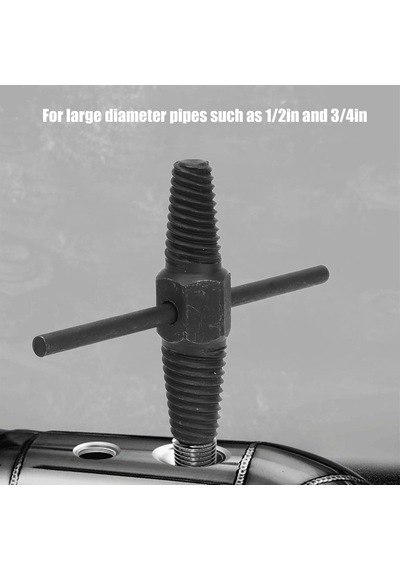 Aee Ters Dişli Kılavuz Boru Sökme Aparatı 1/2" Ve 3/4" Hasarlı Paslı Boru &amp Kırık Vida Çıkarıcı Sp