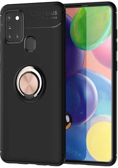 Galaxy A21S Yüzüklü Standli Manyetikli Kamera Çikintili Kilif 566681940