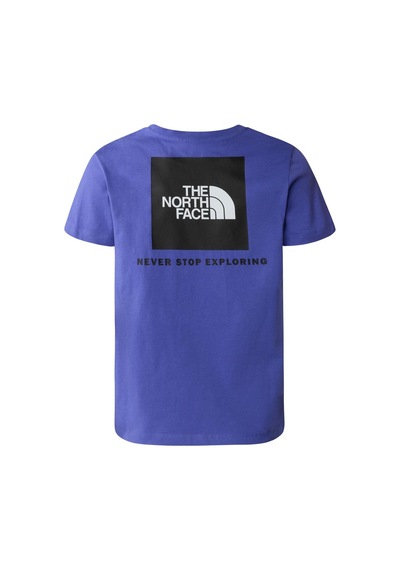 The North Face B S/s Redbox Tee Back Box Graphıc Erkek Çocuk Tişört Nf0a87t5pfo1 Mavi