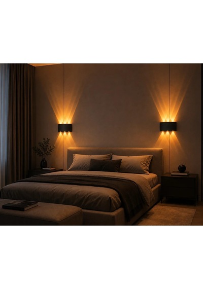 Dış Mekan Led Aplik 10 Watt Amber Cata Haiti 3'lü Aplik Ct-8011a