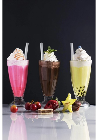 Pipet Jelatinli Bubble Tea 22 Cm 12 Mm 100 Adetli