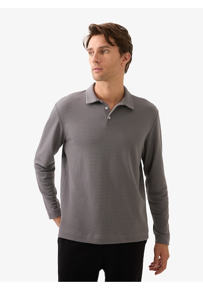 Erkek Polo Yaka T-shirt 40821 - Antrasit Antrasit