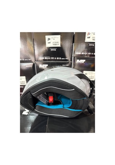 Mt Kask Ff126 Stınger 2 Pure A12 Parlak Gri
