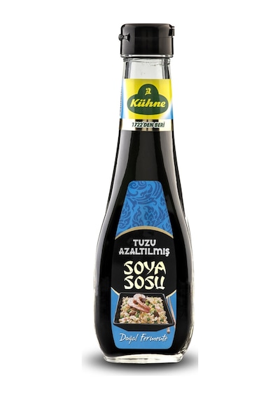 Kühne Soya Sosu 250 Ml Ve Tuzu Azaltılmış Soya Sosu 250 Ml 2 Li Set