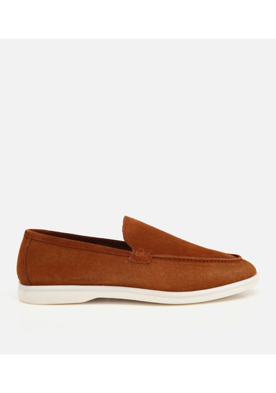 Hotiç Erkek Süet Taba Hafif Tabanlı Günlük Loafer 02ayh328500a370 02ayh328500a370