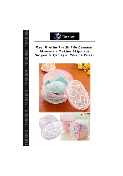 Özel Üretim Pratik File Çamaşır Aksesuarı Makine Ekipmanı Sütyen İç Çamaşırı Yıkama Filesi Diğer