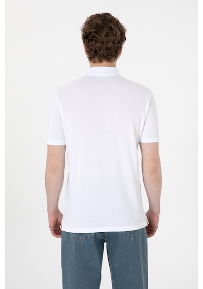 U.S. Polo Assn. Erkek Regular Fit Polo Yaka Turuncu Tişört 50300365-VR202