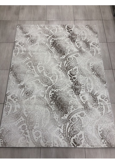 Flora Halı Troya 0727 A Krem 165X230 Beyaz Vizon 4 M2 Halı !