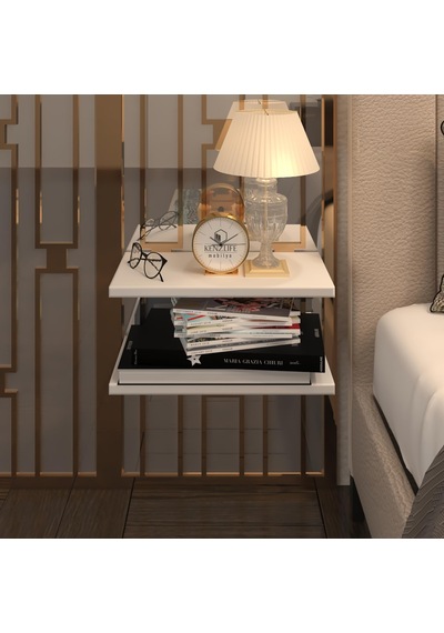 Kenzlife Komodin Guiseppe Byz Komidin 39 19 2 Parça Duvara Monte Askı Aparatlı Mng Cordoba
