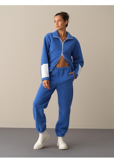 Xint Mavi Oversize Sweat Pantolon 470385 Nehir Mavisi