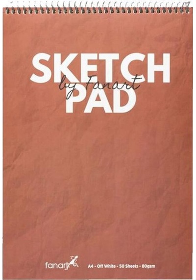 Fanart Academy Sketch Book Spiralli Bordo A5 50 Yp 80 G