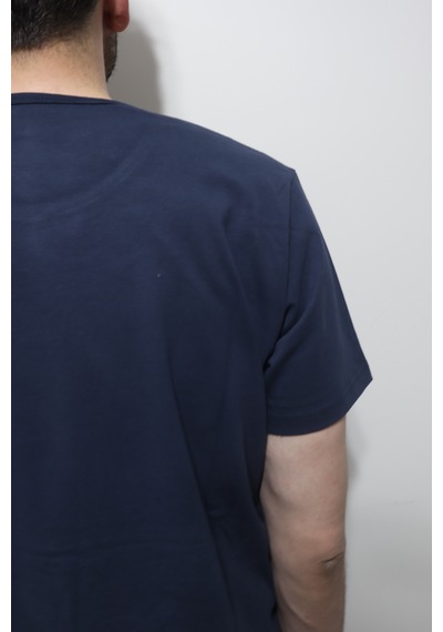 Santa Dmctekstil Erkek Tshirt-071 Düz Spor Kesim Dar Kalıp Bisiklet Yaka Basic T-shirt Açık Lacivert Santa Dmctekstil Erkek Tshirt-071 Düz Spor Kesim Dar Kalıp Bisiklet Yaka Basic T-shirt Açık Lacivert