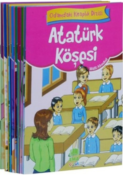 Odamdaki Kitaplık Seti - 10 Kitap Takım Küçük Boy - Müfit Aksakal - Ema Çocuk