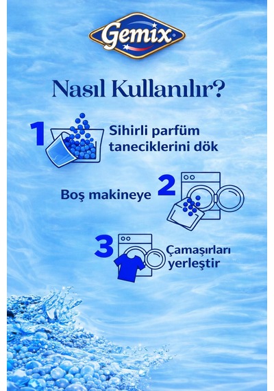 Gemix Sihirli Çamaşır Parfümü Pure 210 Gr Tekli
