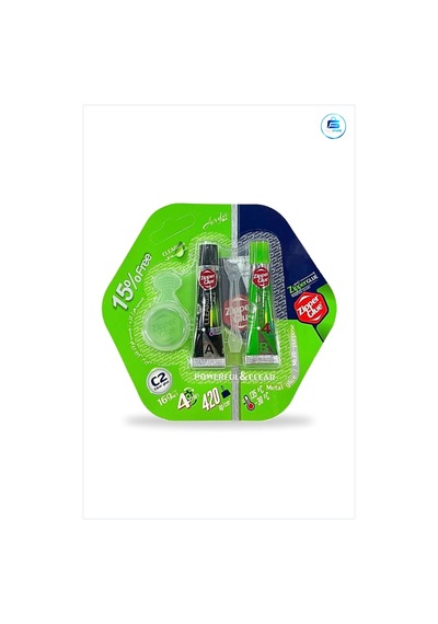 Şeffaf Yapıştırıcı 16 G Çift Tüplü A Ve B Bileşenli Metal Hƒ Rdav