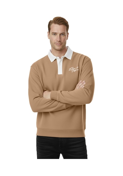 Deepsea Erkek Camel Relax Fit İçi Polarlı Polo Yaka Sweatshirt Pamuklu Kalın Sweatshirt 2600762 Camel Deepsea Erkek Camel Relax Fit İçi Polarlı Polo Yaka Sweatshirt Pamuklu Kalın Sweatshirt 2600762 Camel