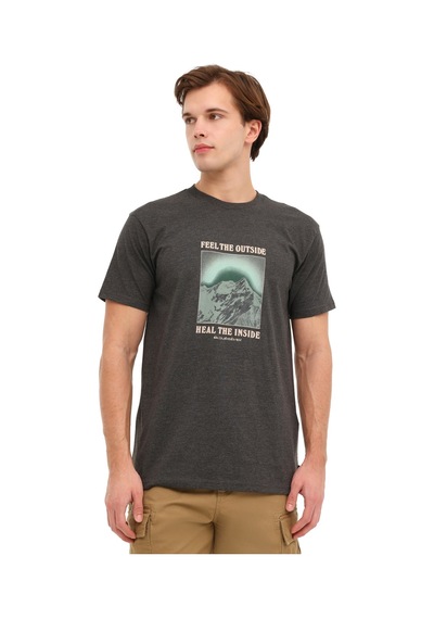 Quiksilver Feel The Outsıde Ss Tee Siyah Erkek Kısa Kol Gömlek