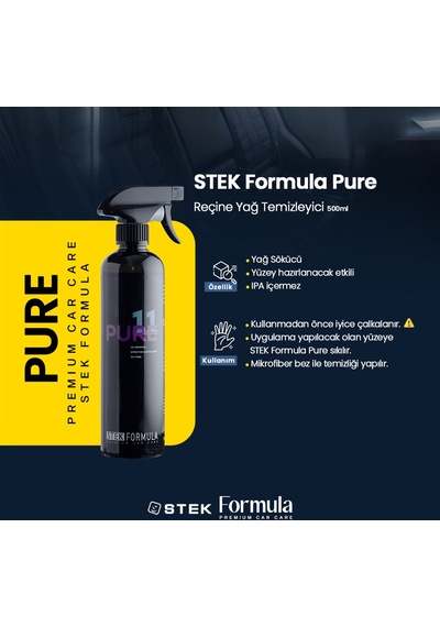 Stek Formula Pure Reçine ve Yağ Temizleyici 500Ml