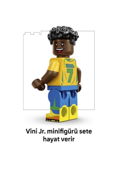 LEGO® Editions Vini Jr. – Unutulmaz Futbol Anları 43027 - 10 Yaş ve Üzeri Çocuklar için Yaratıcı Oyuncak Yapım Seti (510 Parça)
