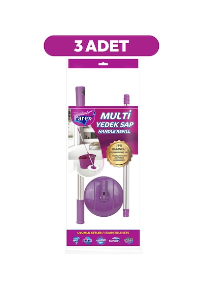 Multi Yedek Sap Black Edition,quick,smart,twister,tornado,tinny Uyumlu Üç Paket