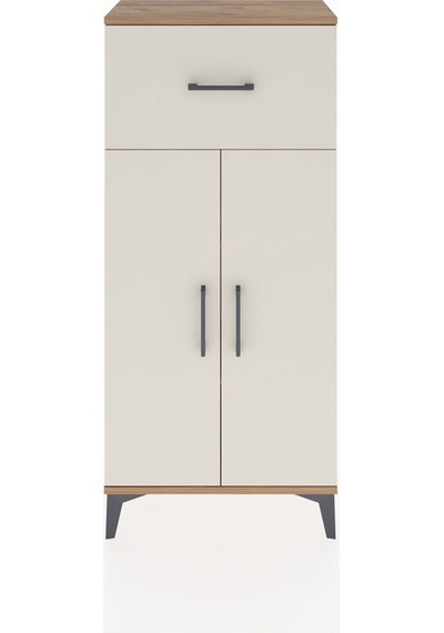 Hyperion Dolap 2 Raflı Tek Çekmeceli 2 Kapaklı 60x44x134 Çam-aytaşı Atlas Çam