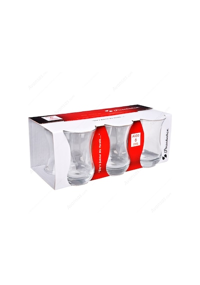 Paşabahçe Aida 6'Lı Çay Bardağı 62511 Şeffaf