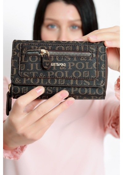 Just Polo Ayarlanabilir Askılı Kadın El Ve Omuz Çantası 2057mh Kahve Kombin 21459120