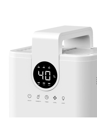 Mini Nem Alma Cihazı Çok Amaçlı Led Ekranlı - 230ml/gün 1l Hazneli - Beyaz