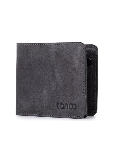 Tamer Tanca Erkek Hakiki Deri Gri Cüzdan 907 1364 Erk Czdn Sk25-26 Grı Crazy