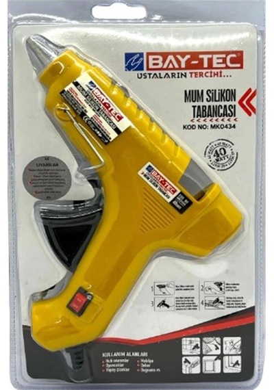 Bay-tec Mk- 0434 Mum Silikon Tabancası İnce 40w Kdo