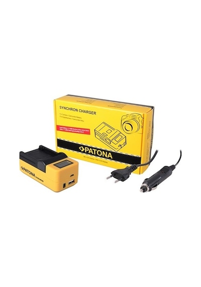 Patona Np-FW50 Sony İçin Senkron Lcd Ekranlı Usb Şarj Cihazı