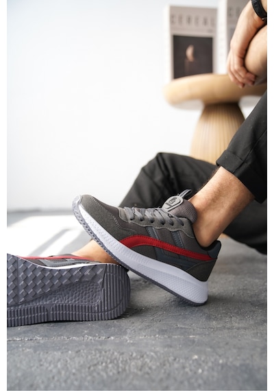 Daxtors Garantili D120 Günlük Ortopedik Erkek Sneaker Spor Ayakkabı Kırmızı