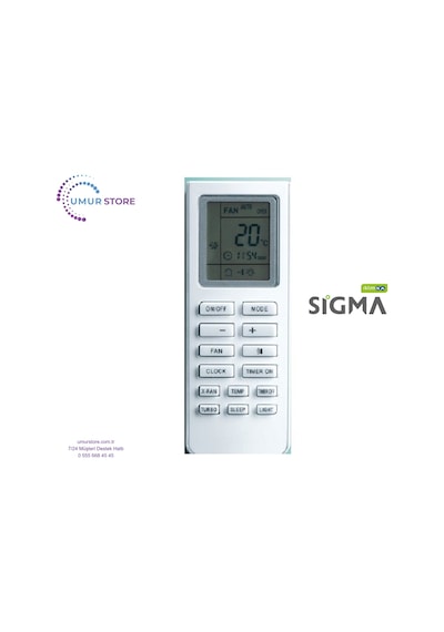 Sigma İklimsa Klima Kumandası