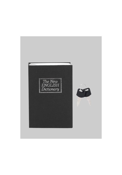Bfs Gizli Kitap Kasa Metal Gövdeli, Anahtarlı