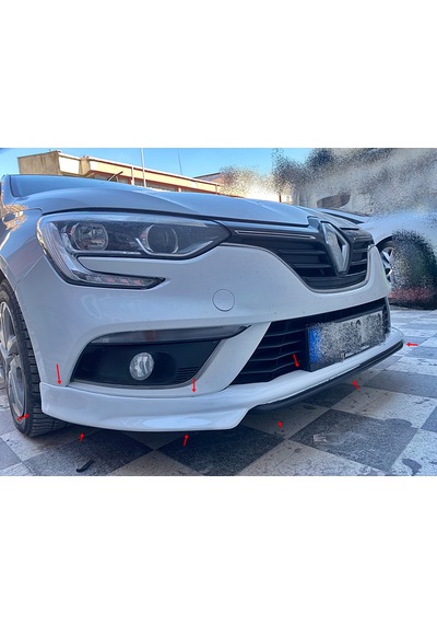 Megane 4 Ön Tampon Eki - Plastik - Boyasız