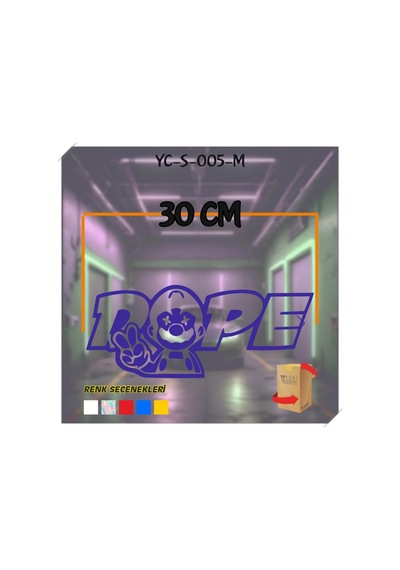 Araba, Motosiklet, Cam, Kapı, Kaporta, Sticker Etiket Mavi - 785710752